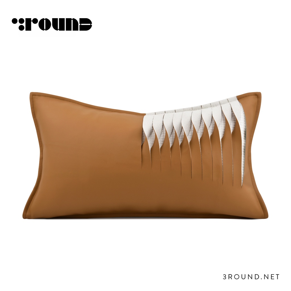 Leather Long Cushion Y063