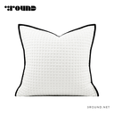 Fabric Square Cushion F338