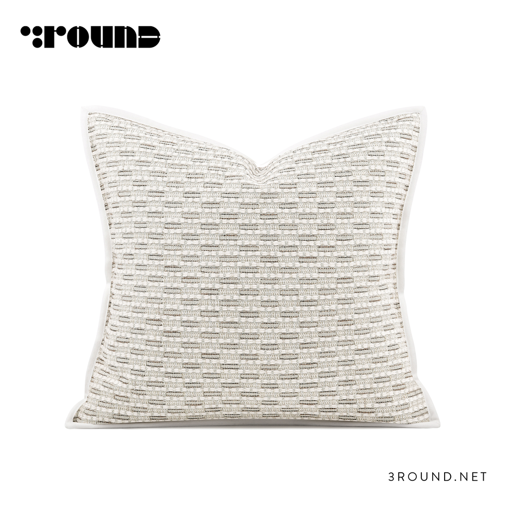 Fabric Square Cushion F436-2