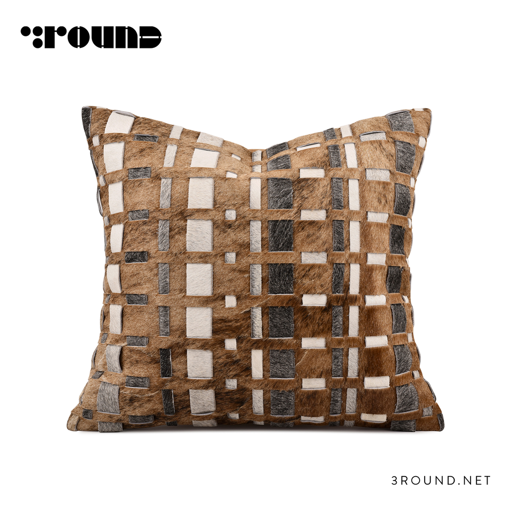 Fur Square Cushion F377