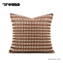Leather Square Cushion F310