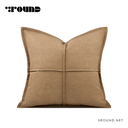 Leather Square Cushion F373