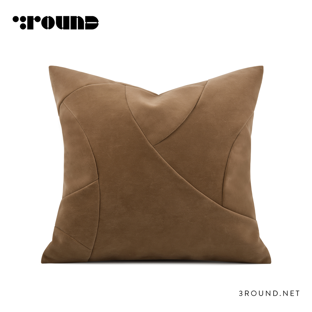 Leather Square Cushion F400