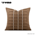 Leather Square Cushion F403