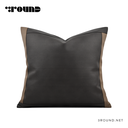 Leather Square Cushion F407