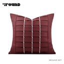 Leather Square Cushion F411