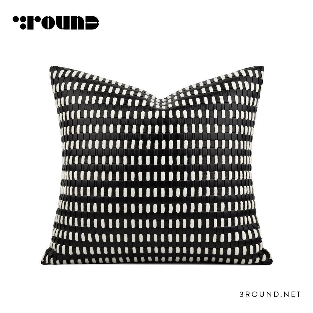 Leather Square Cushion F425