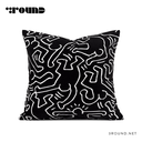 Fabric Square Cushion F957
