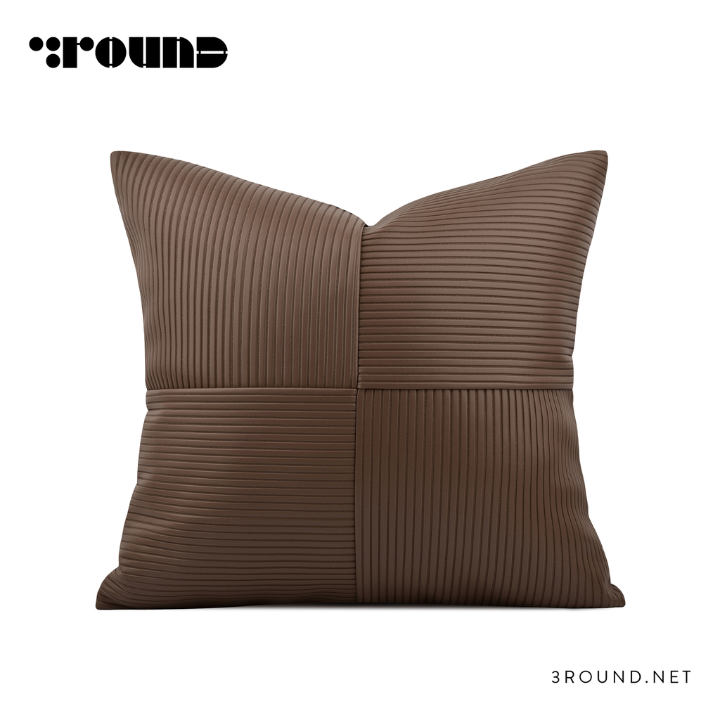 Leather Square Cushion F808