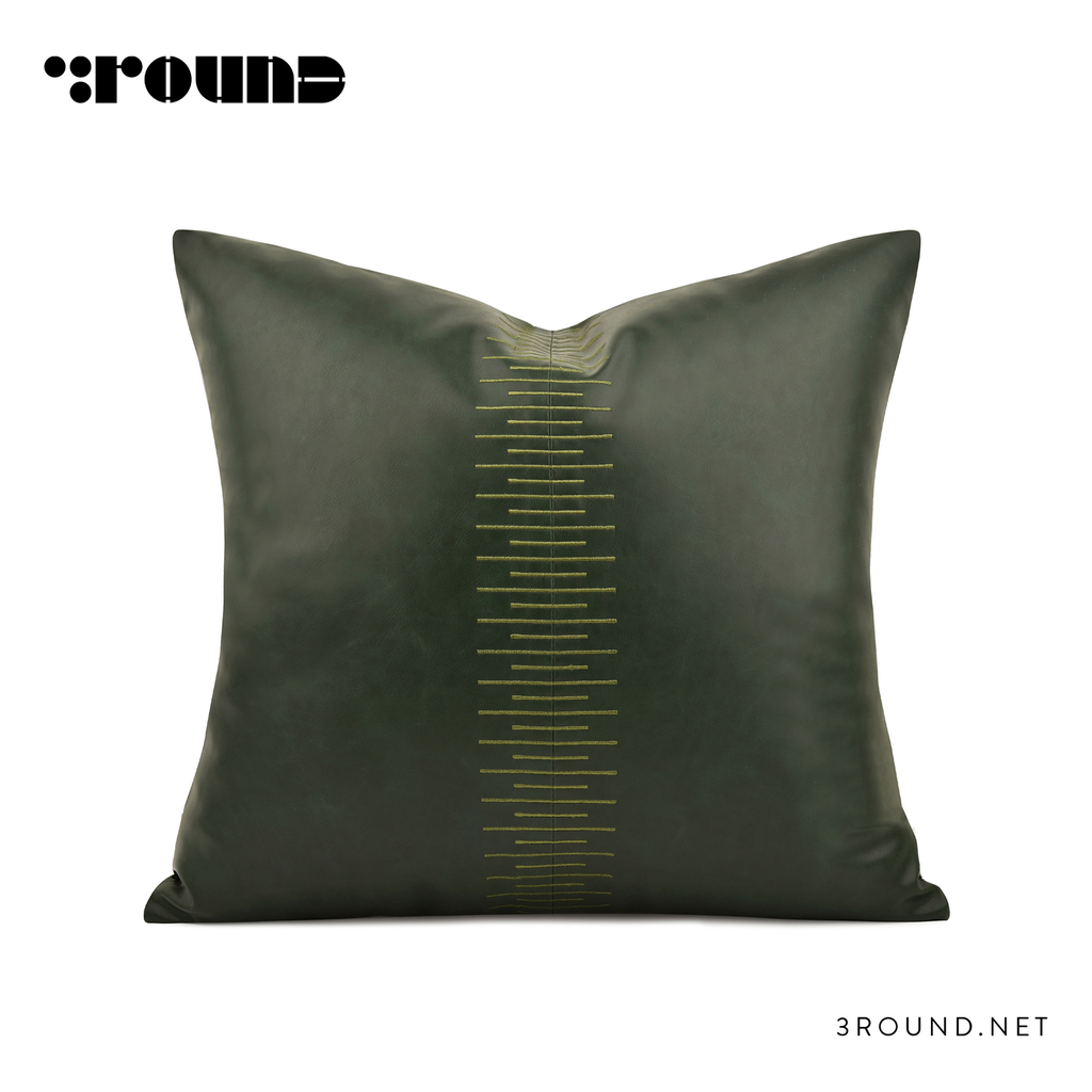 Leather Square Cushion F863