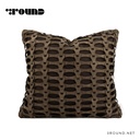 Leather Square Cushion F841 (P)