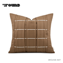 Leather Square Cushion F809