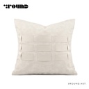 Leather Square Cushion FZ238 (P)