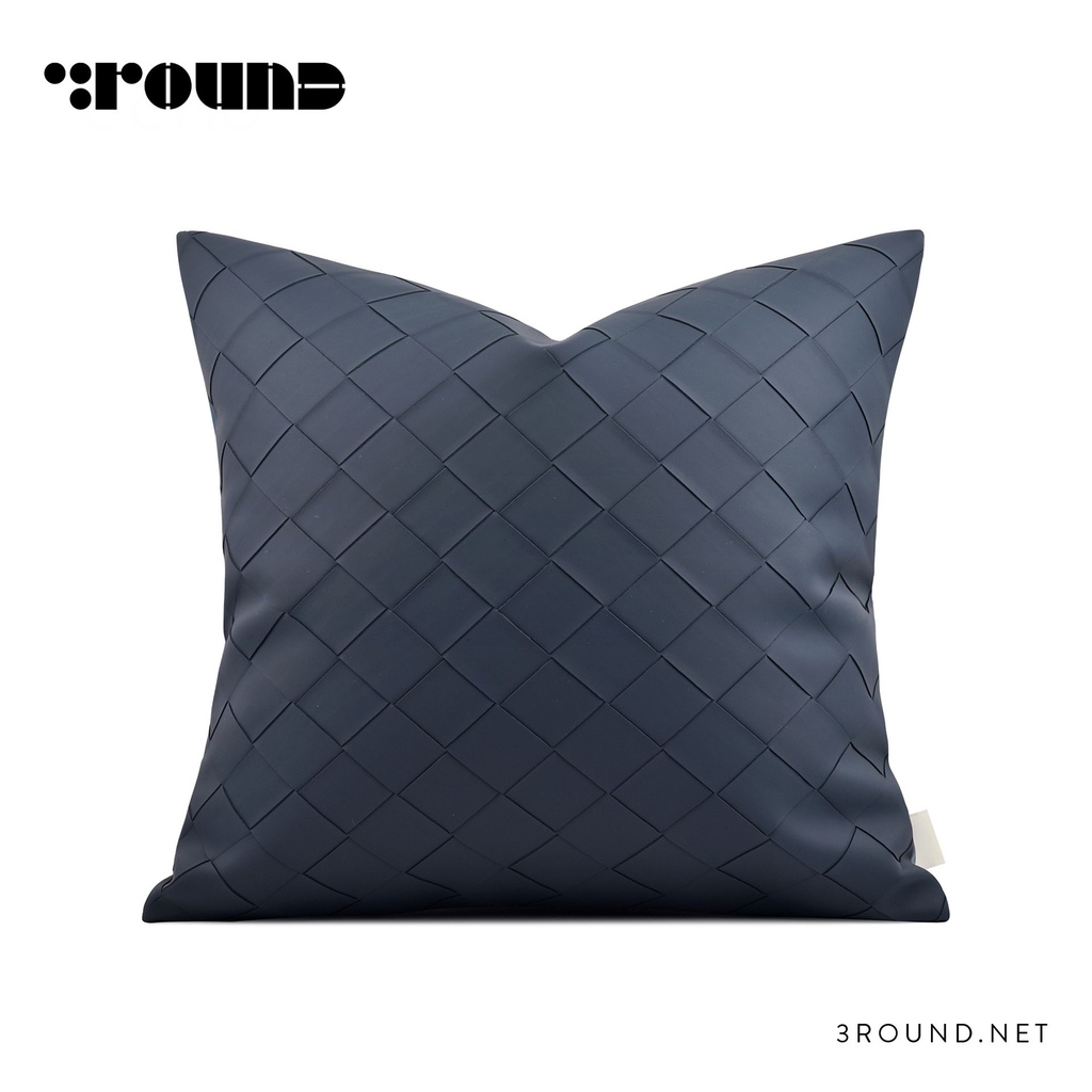 Leather Square Cushion F153