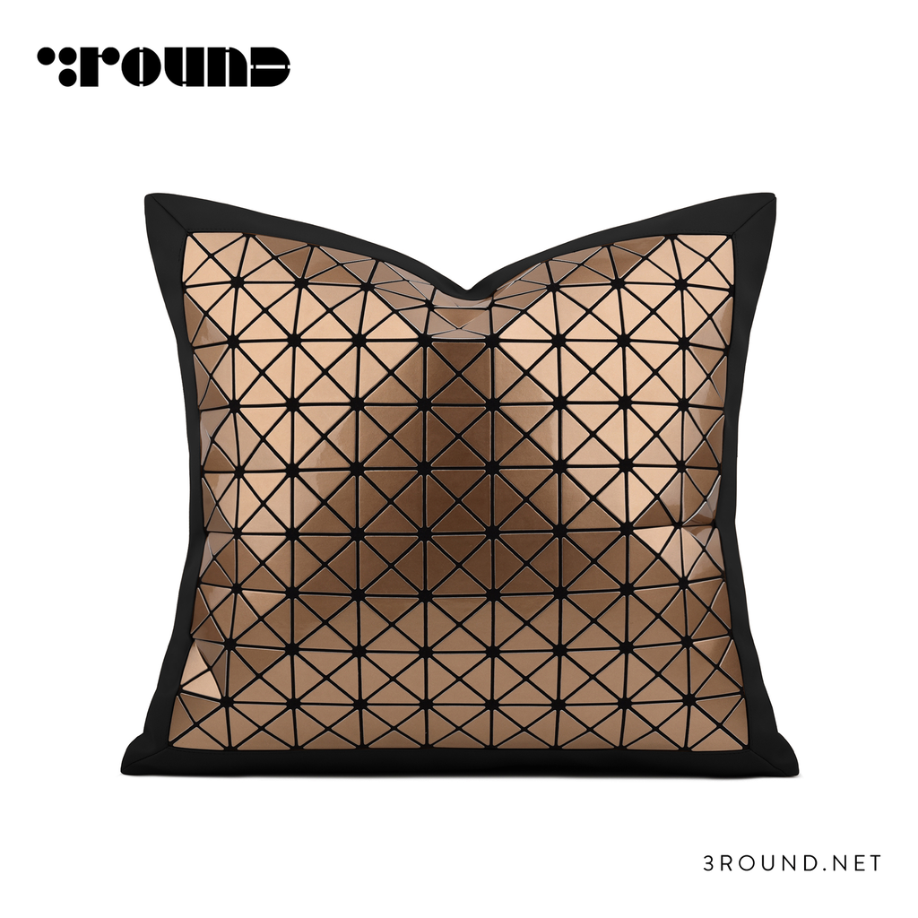 Leather Square Cushion F603