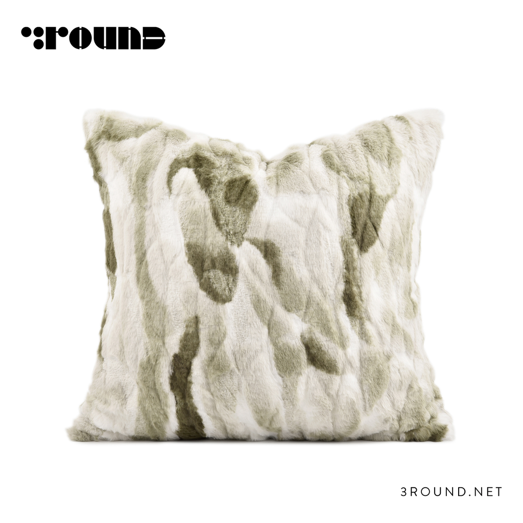 Fur Square Cushion F616