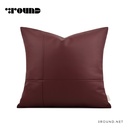 Leather Square Cushion F102