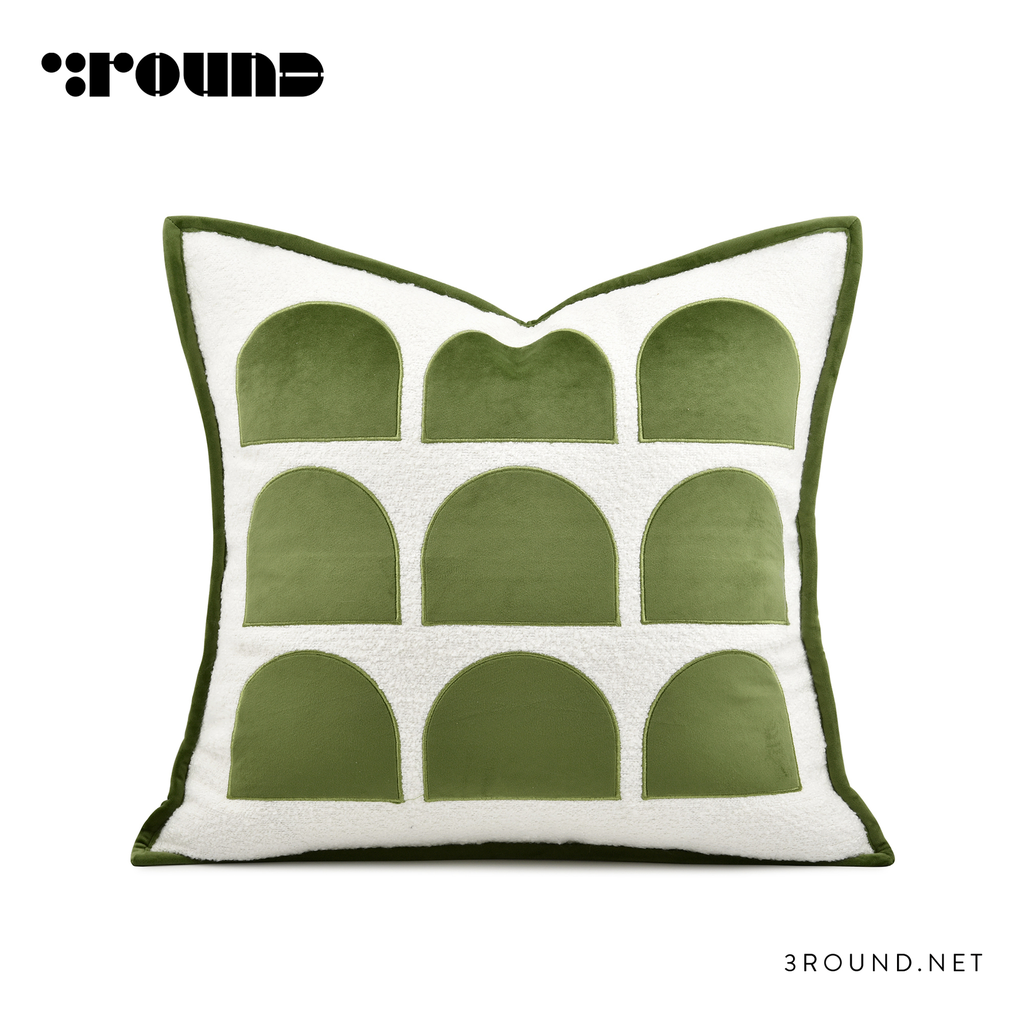 Fabric Square Cushion F624