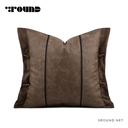 Leather Square Cushion F655