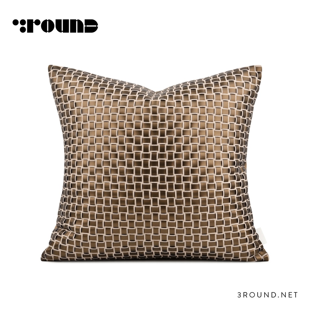 Leather Square Cushion F925