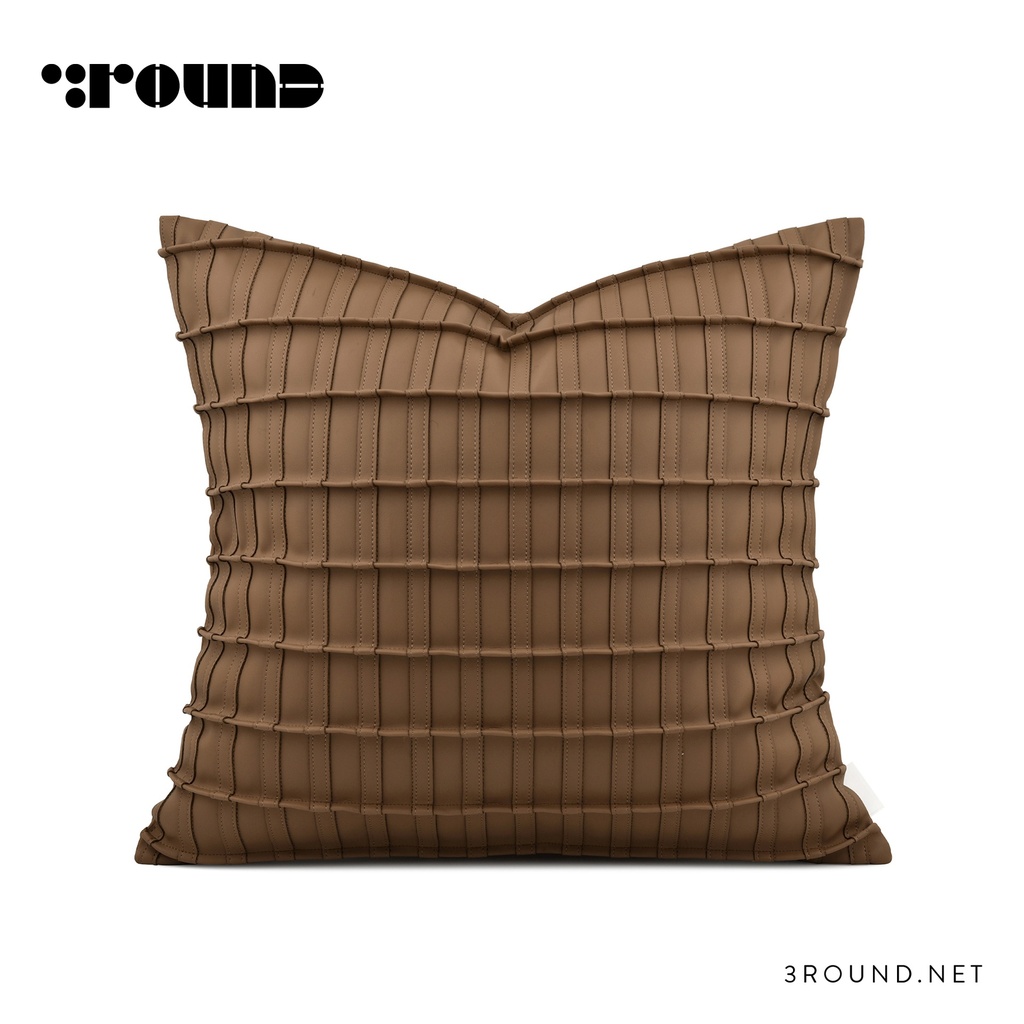 Leather Square Cushion F864