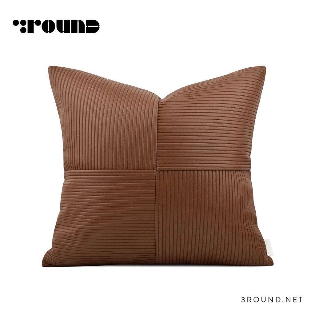 Leather Square Cushion F807