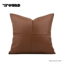 Leather Square Cushion F807