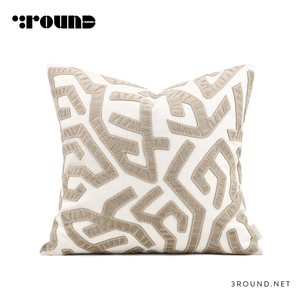 Fabric Square Cushion F694