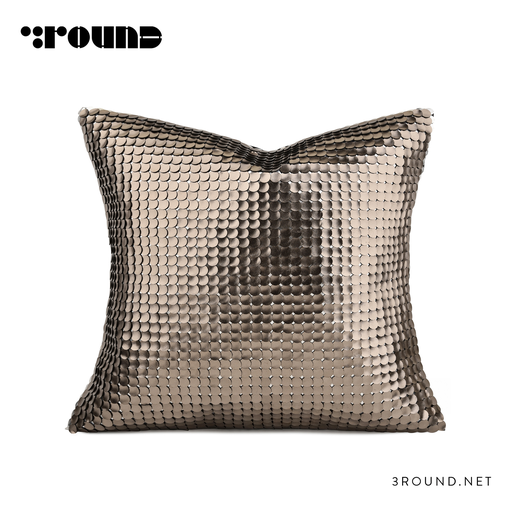 Leather Square Cushion F786