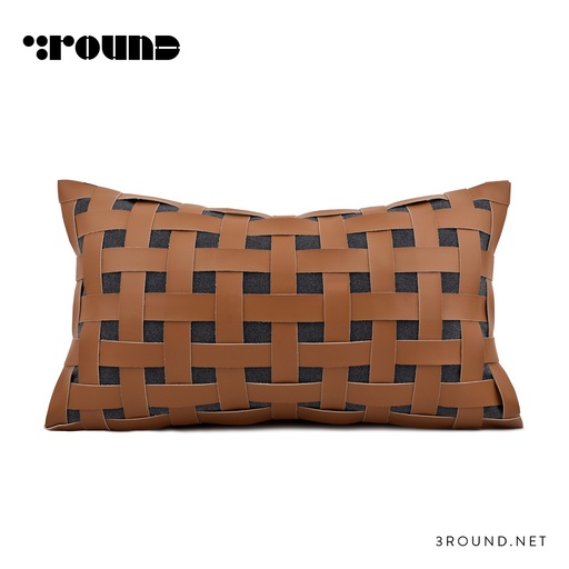 Leather Long Cushion Y065