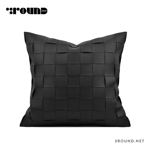 Leather Square Cushion F105