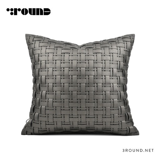 Leather Square Cushion F197