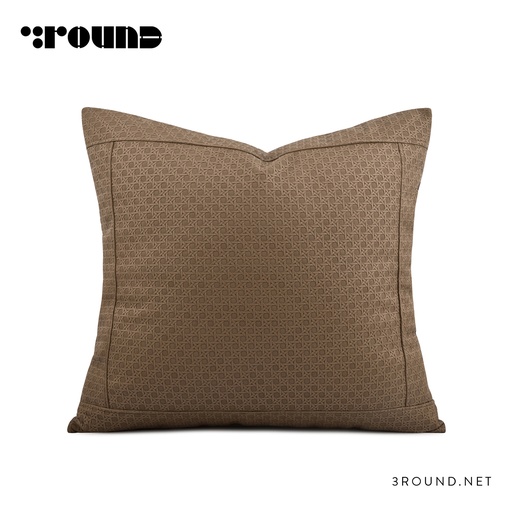 Leather Square Cushion FZ051