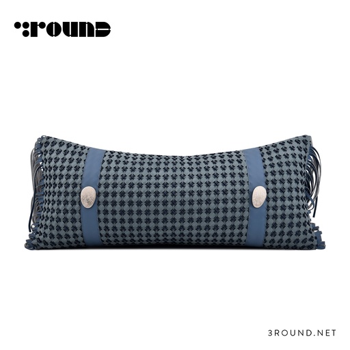 Leather Long Cushion Y453