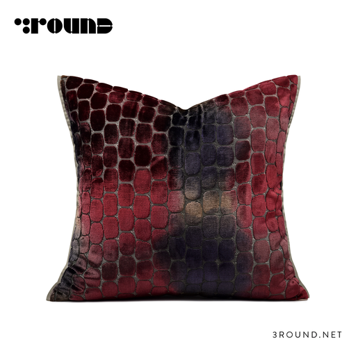 Fabric Square Cushion F399-2