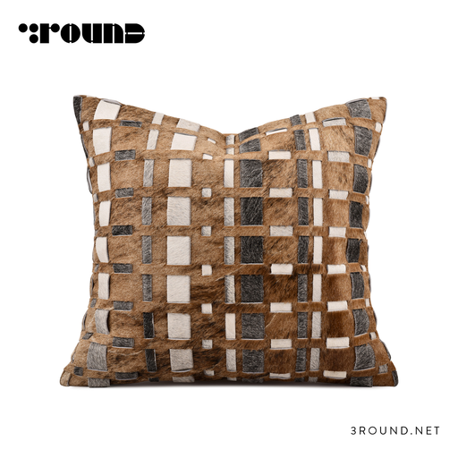 Fur Square Cushion F377