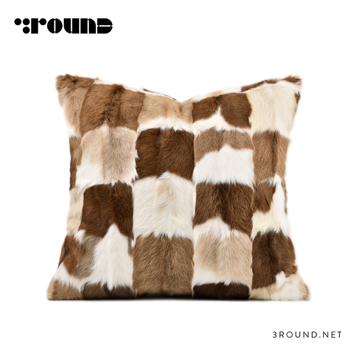 Fur Square Cushion F380