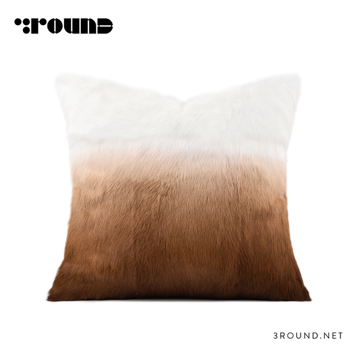 Fur Square Cushion F381