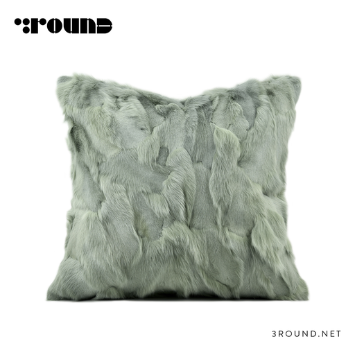 Fur Square Cushion F385