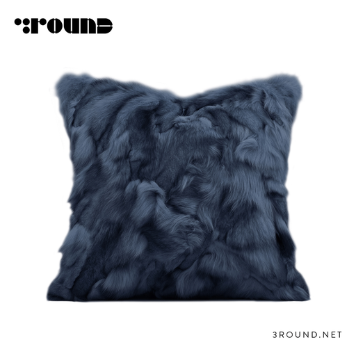 Fur Square Cushion F389