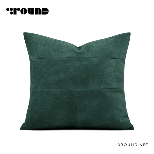Leather Square Cushion F340