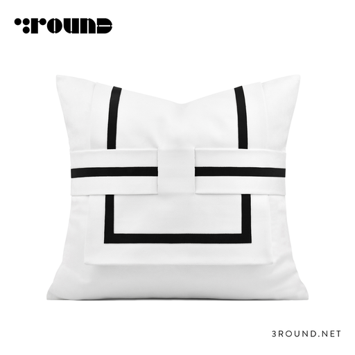 Leather Square Cushion F424
