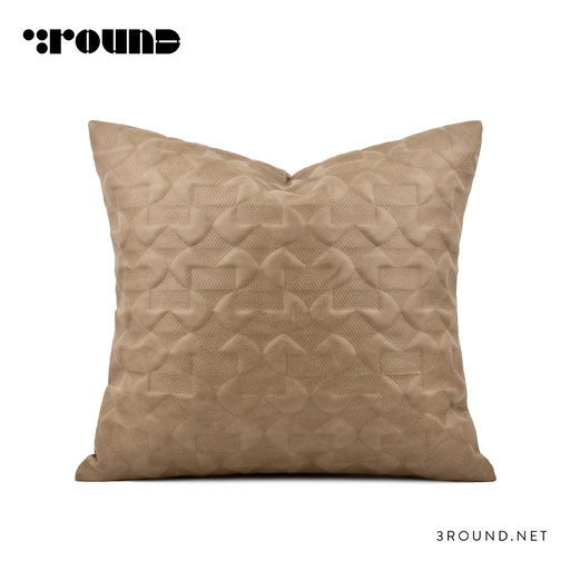 Leather Square Cushion F813