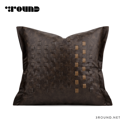 Leather Square Cushion F830