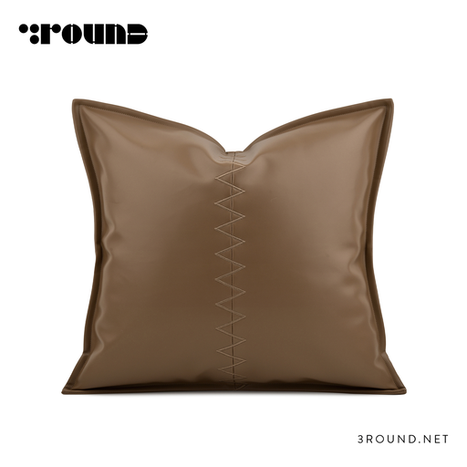 Leather Square Cushion F836