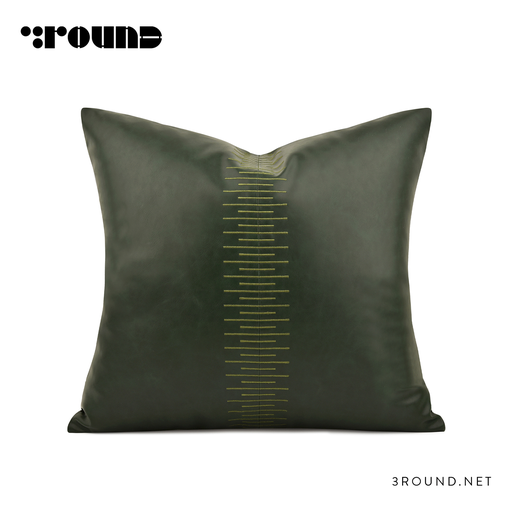 Leather Square Cushion F863