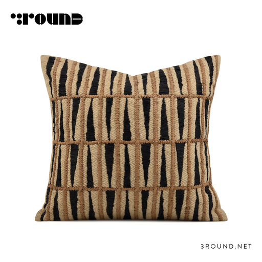 burlap Square Cushion F822