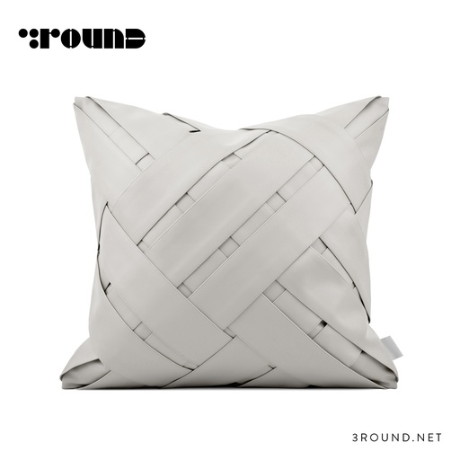 Leather Square Cushion F337 (P)