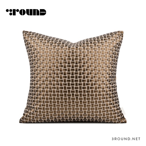 Leather Square Cushion F925 (P)