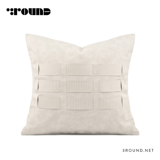 Leather Square Cushion FZ238 (P)